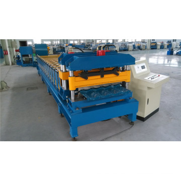 Corrugated Step Steel Tile Construction Profile Machine